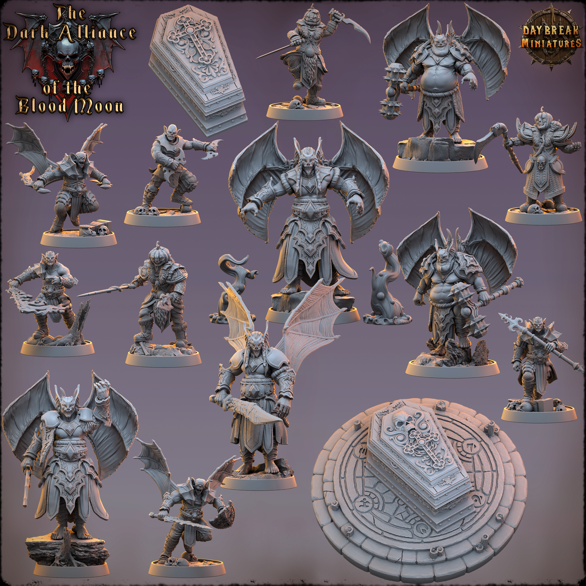 COMPLETE PACK- Dark Alliance of the Blood Moon
